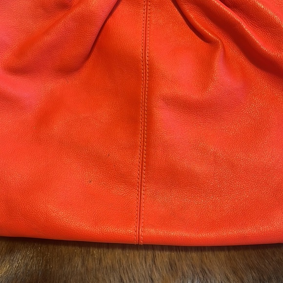 Coral pink orange Kate Spade purse - Picture 3 of 5